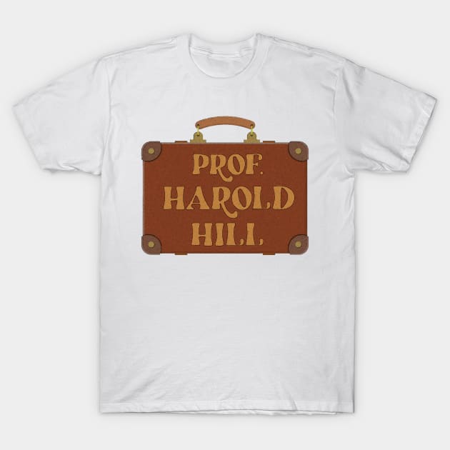 The Music Man Prof. Harold Hill Suitcase T-Shirt by baranskini